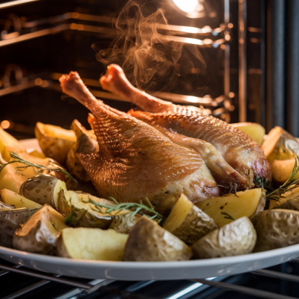 pintade-doree-pommes-terre-vapeur