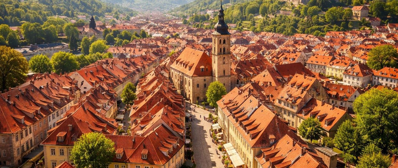 ville-europeenne-toits-rouges-collines
