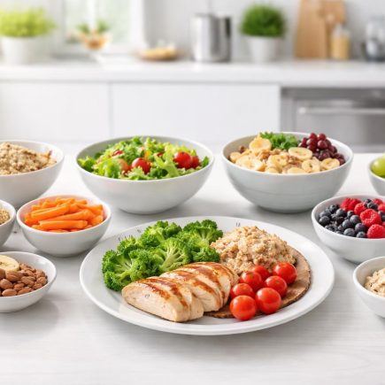 table-cuisine-moderne-portions-aliments