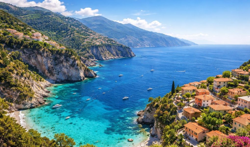 cote-mediterraneenne-eaux-bleu-falaises-villages