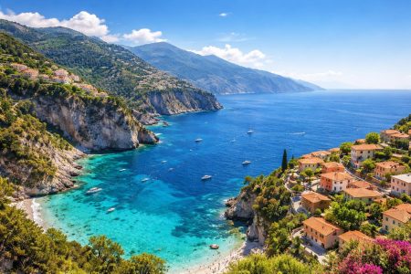cote-mediterraneenne-eaux-bleu-falaises-villages
