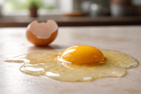 oeuf-casse-surface-cuisine