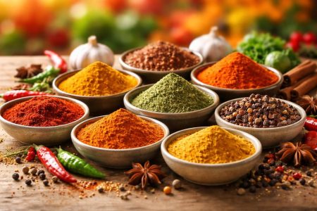 assortiment-epices-bols-ceramique-couleurs