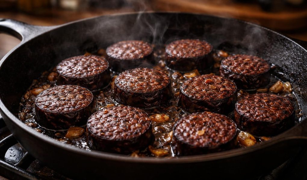 poele-fonte-boudin-noir-cuisson