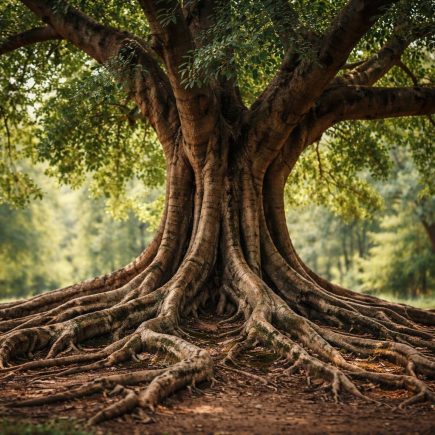 figuier-racines-tronc-feuilles