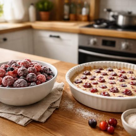 cuisine-chaleureuse-bois-fruits-clafoutis