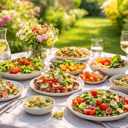 table-entrees-couleurs-jardin-ensoleille