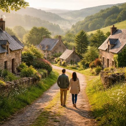 hameau-pittoresque-maisons-pierre-paysage-verdoyant