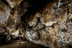 L'intérieur de la grotte de Niaux