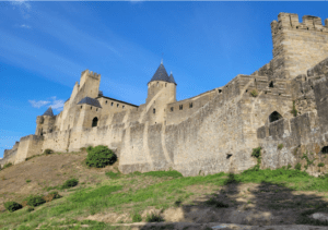 Les murailles de la cité médiévale de Carcassonne