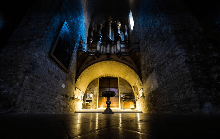 L'orgue de l'abbaye de Gellone