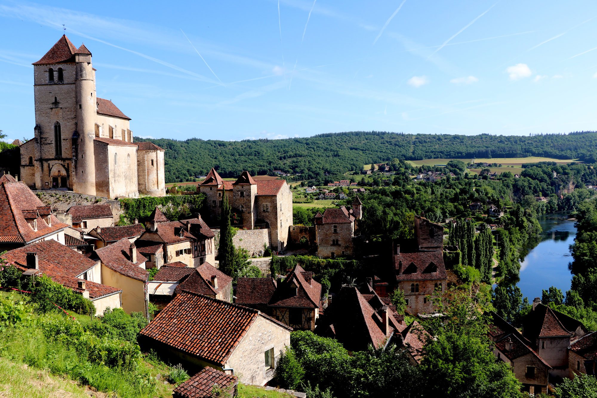 Le village Saint-Cirq-Lapopie