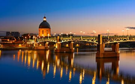 Le pont neuf illuminée