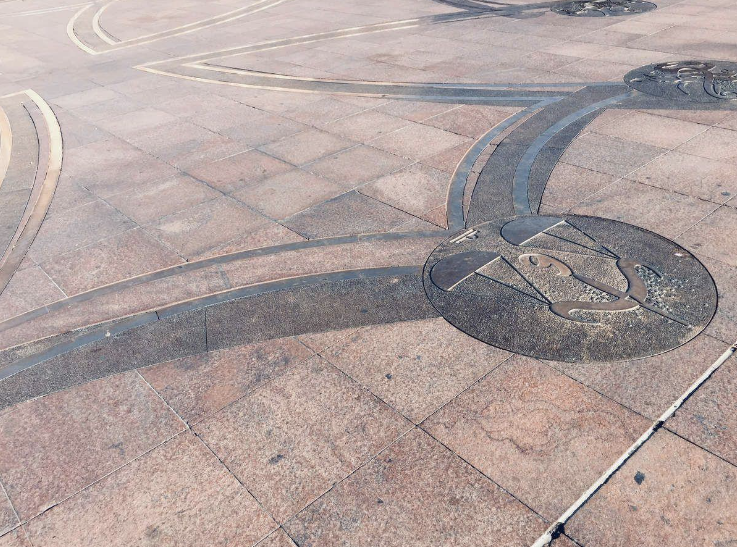 Les signes du zodiaque de la place du Capitole