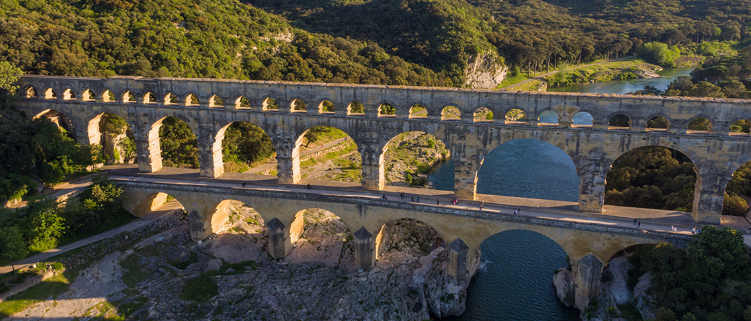 Pont du Gard dans sa splendeur