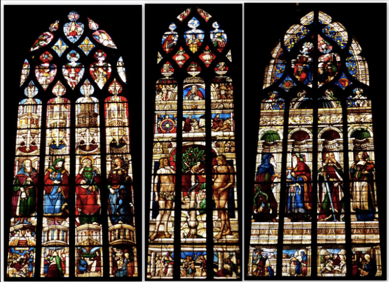 Les vitraux de la cathédrale de Sainte-Marie