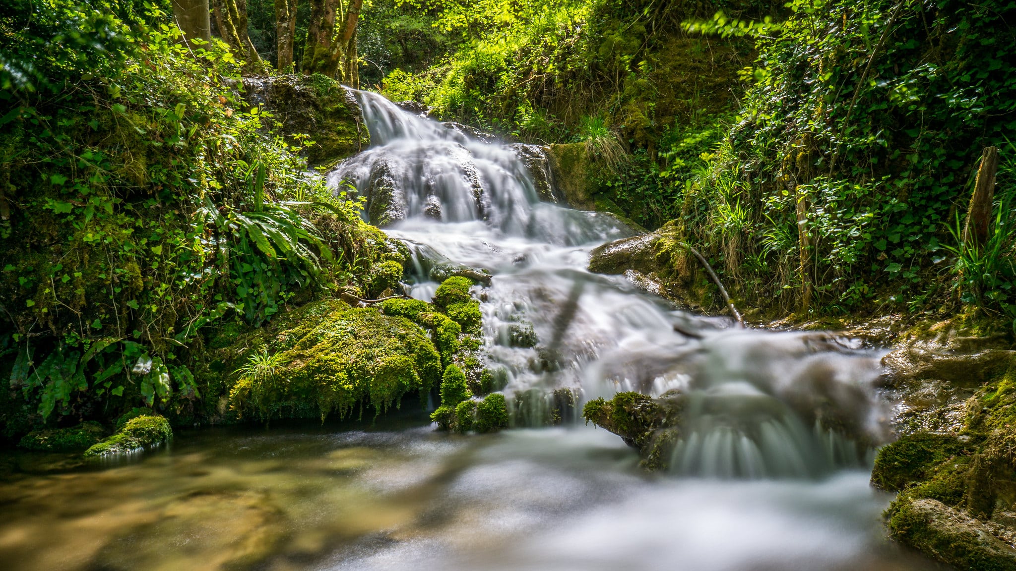 Les cascades de Roquefort