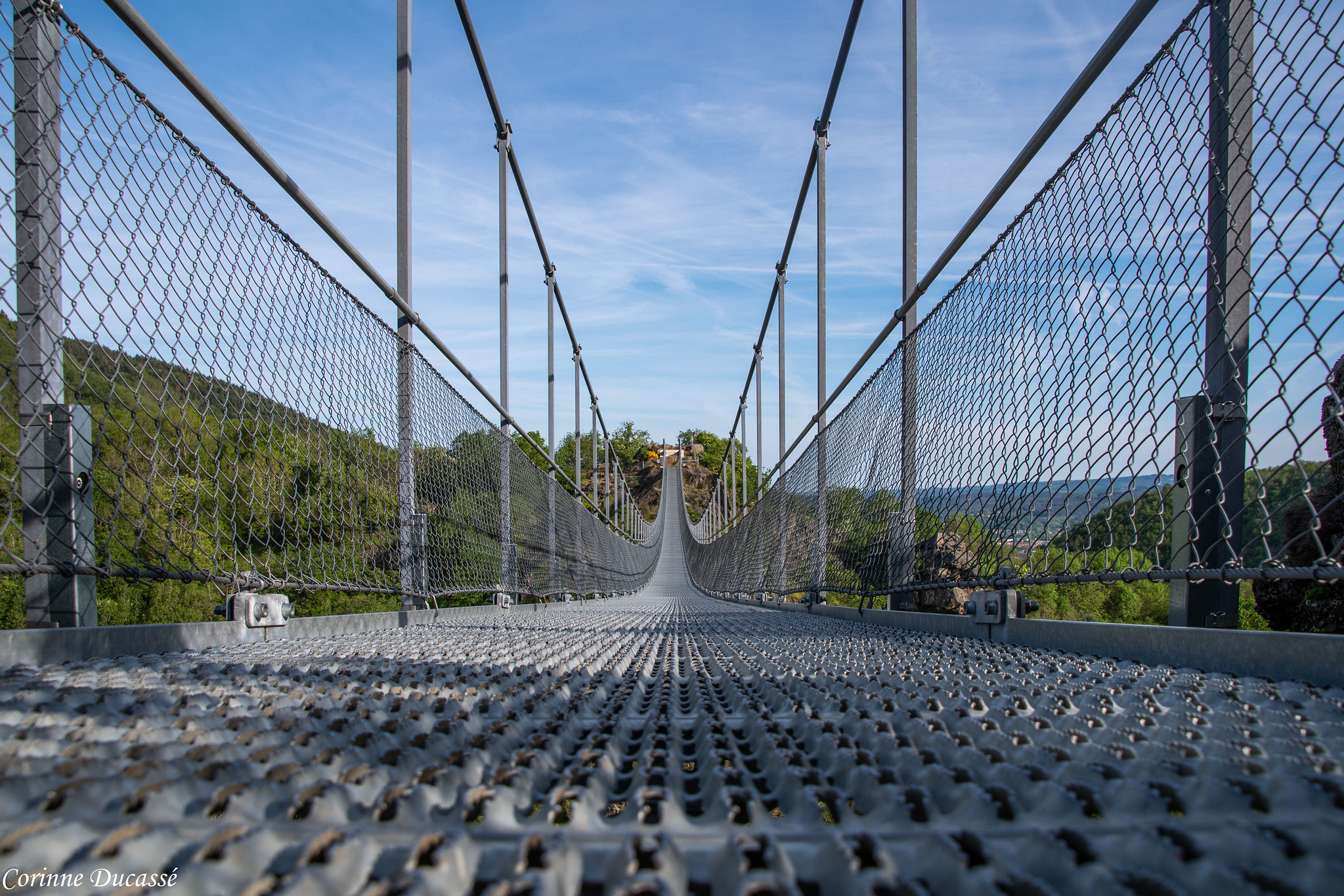 La grandeur de la passerelle de Mazamet