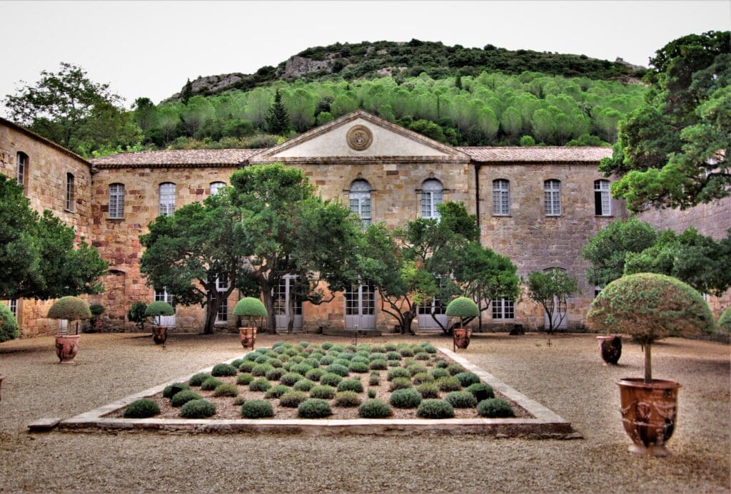 Les jardins de l'abbaye (cette photo se trouve sur le site de flickr)