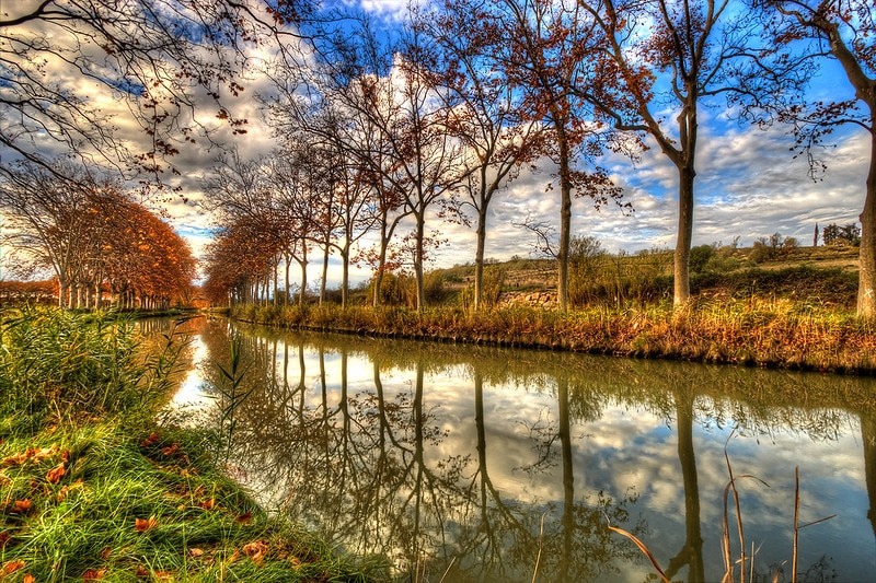 En mode hiver le canal (cette photo se trouve sur le site de flickr)